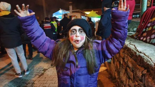 Bin yıllık gelenek 'Bocuk Gecesi' renkli görüntülere sahne oldu