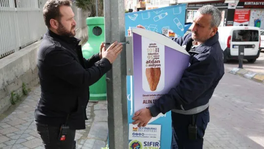 Bir yılda 27 ton atık ekmek, hayvanlara yem olarak dönüştürüldü