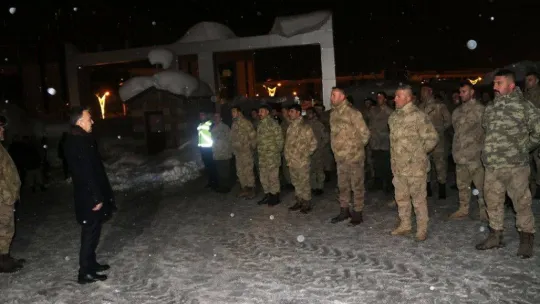 Bitlis'ten deprem bölgelerine 540 güvenlik gücü sevk edildi