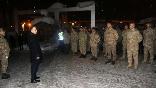 Bitlis'ten deprem bölgelerine 540 güvenlik gücü sevk edildi