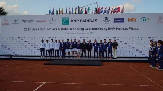 BNP Paribas Davis Cup Juniors-Billie Jean King Cup Juniors finallerinde kupalar sahiplerini buldu