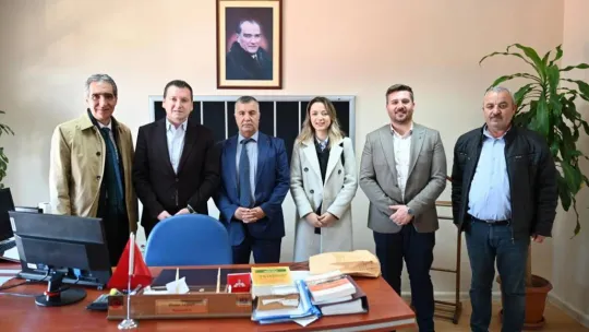 Bora Balcıoğlu'ndan Vergi Dairesi ve Mal Müdürlüğü'ne Ziyaret