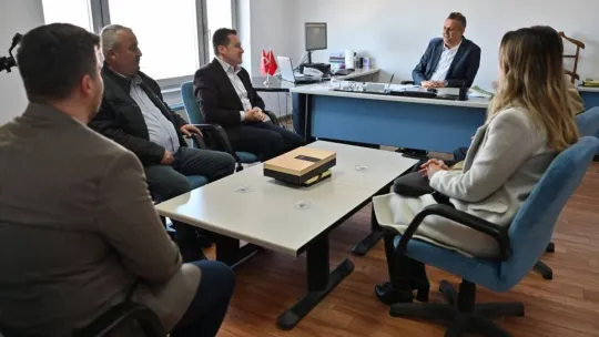 Bora Balcıoğlu'ndan Vergi Dairesi ve Mal Müdürlüğü'ne Ziyaret