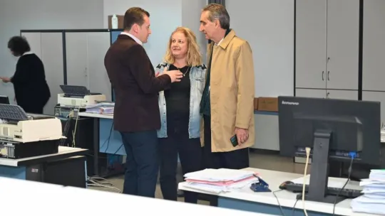 Bora Balcıoğlu'ndan Vergi Dairesi ve Mal Müdürlüğü'ne Ziyaret