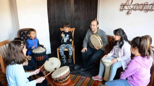 Bozüyük'te düzenlenen 'içimizdeki ritm atölyesi' ilgi gördü
