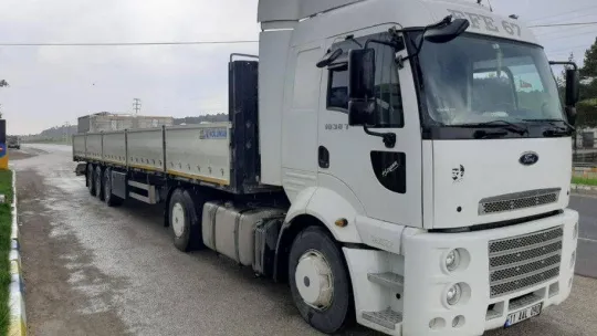 Bozüyük'te tır parkından çalınan çekici Manisa'da bulundu