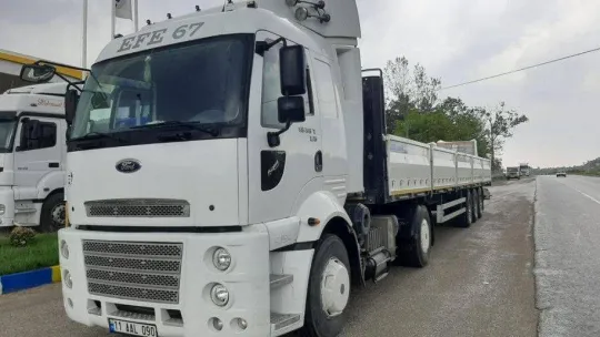 Bozüyük'te tır parkından çalınan çekici Manisa'da bulundu