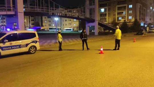 Bozüyük'te yılbaşında 273 araç denetlendi