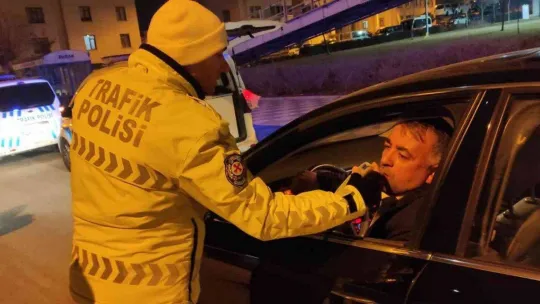 Bozüyük'te yılbaşında 273 araç denetlendi