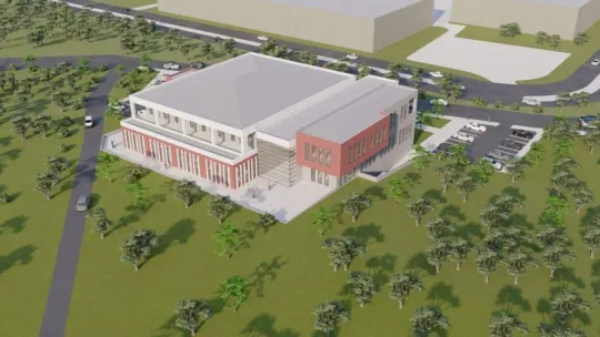 BŞEÜ'ye 5 bin 887 metrekarelik alanda modern yemekhane kuruluyor