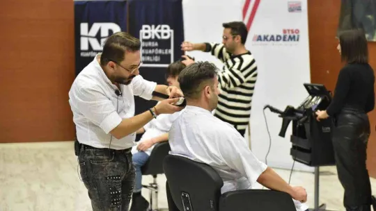 BTSO'dan geleceğin kuaförlerine eğitim