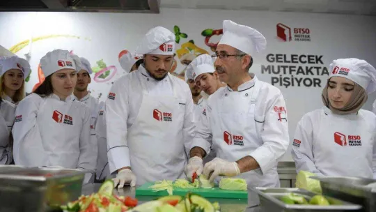 BTSO Mutfak Akademi'de yeni dönem eğitimleri başlıyor