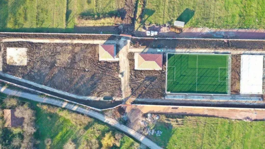 Bu parkta 5 bin 550 metrekare yeşil alan olacak