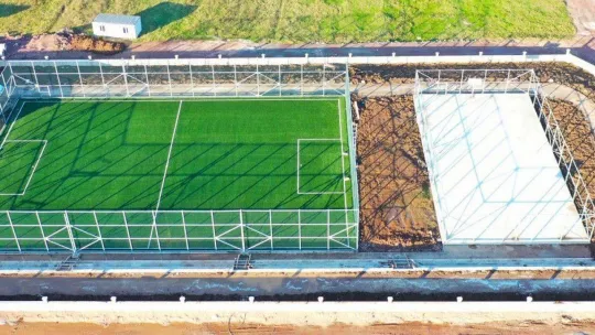 Bu parkta 5 bin 550 metrekare yeşil alan olacak