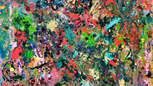 Bu sergide soyut çalışmalar sergilenecek