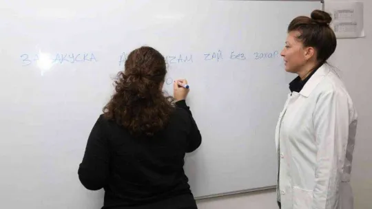 Bulgarca öğreniyorlar