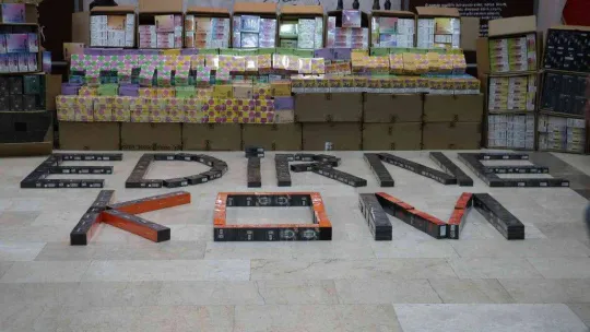 Bulgaristan'dan gelen tırda 20 milyon TL'lik gümrük kaçağı ürün ele geçirildi