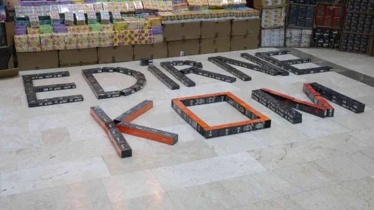 Bulgaristan'dan gelen tırda 20 milyon TL'lik gümrük kaçağı ürün ele geçirildi