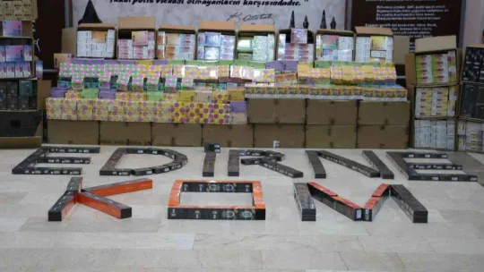 Bulgaristan'dan gelen tırda 20 milyon TL'lik gümrük kaçağı ürün ele geçirildi