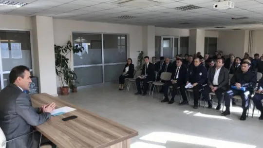 Burhaniye' de genel değerlendirme toplantısı