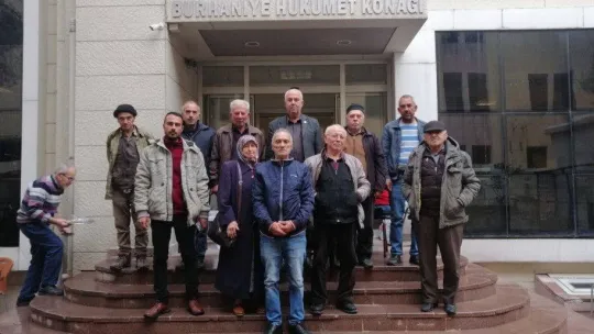 Burhaniye'de köylüler hatalı ölçüme tepki gösterdi