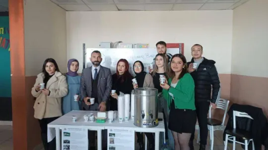 Burhaniye'de üniversitelilerin projeleri devam ediyor