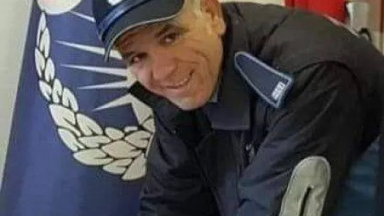 Burhaniye'de zabıta memuru son yolculuğuna uğurlandı