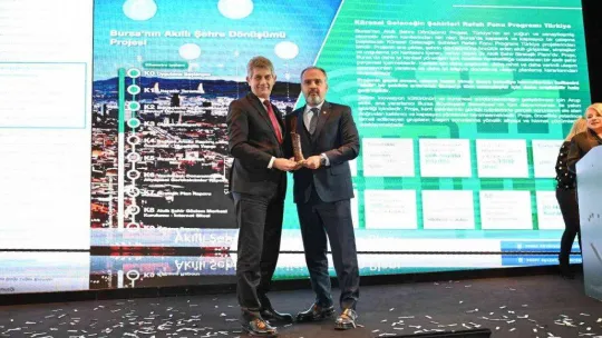 Bursa Büyükşehir'e büyük ödül