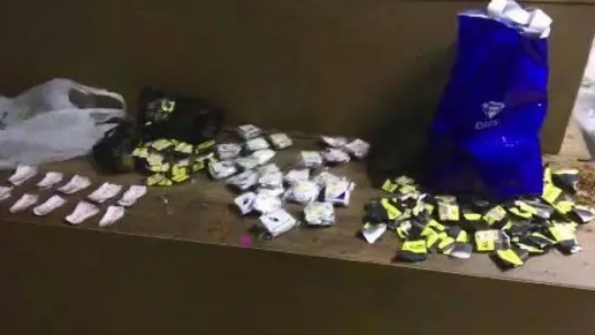 Bursa'da 1 milyon liralık kaçak tütün operasyonu