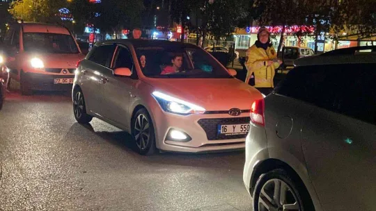 Bursa'da 200 polis ve jandarma ile huzur uygulaması