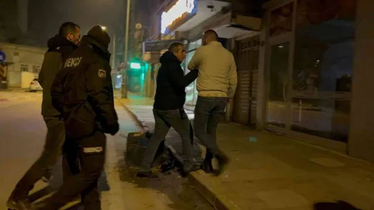 Bursa'da alkol testini reddeden sürücü polise zor anlar yaşattı