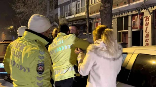 Bursa'da alkol testini reddeden sürücü polise zor anlar yaşattı
