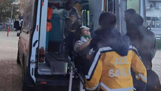 Bursa'da anne ve oğlu ölümden döndü