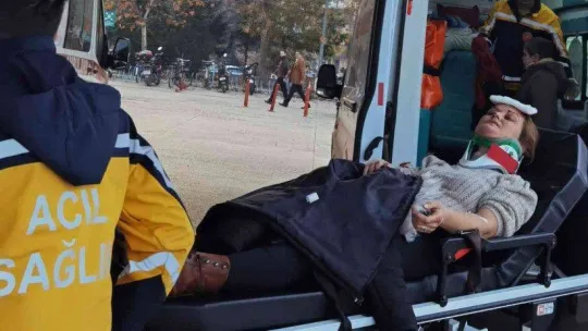 Bursa'da anne ve oğlu ölümden döndü