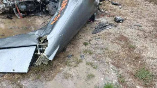 Bursa'da bir hava taşıtı düştü