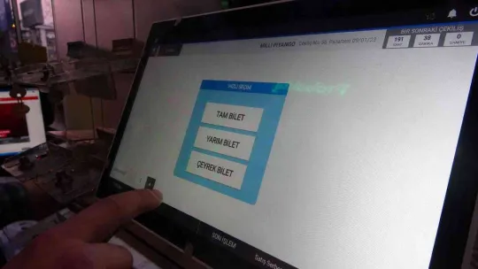 Bursa'da büyük ikramiyenin vurduğu bilet online olarak seçilerek alınmış