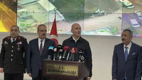 Bursa'da büyük uyuşturucu operasyonunu Bakan Soylu yönetti...Kökü kurutuluyor
