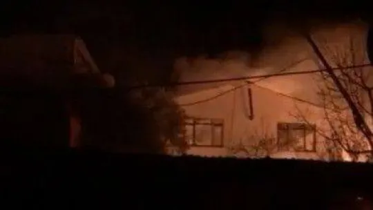 Bursa'da çiftlik alev alev yandı