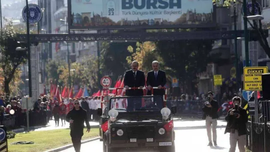 Bursa'da Cumhuriyet coşkusu
