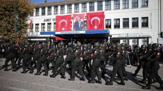 Bursa'da Cumhuriyet coşkusu