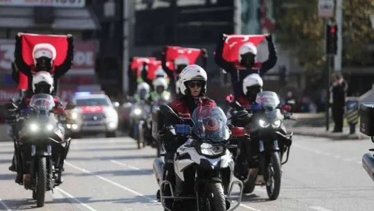 Bursa'da Cumhuriyet coşkusu