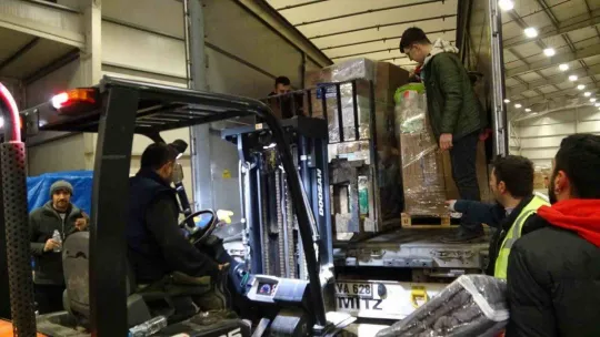 Bursa'da deprem bölgesine yardım seferberliği