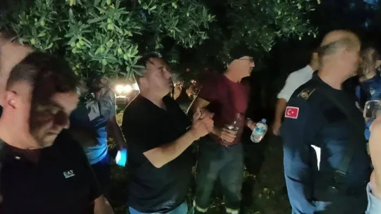 Bursa'da hava aracı düştüğü yerden 3 saat sonra kaldırıldı