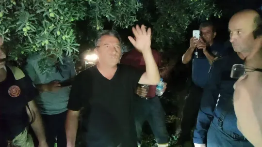 Bursa'da hava aracı düştüğü yerden 3 saat sonra kaldırıldı