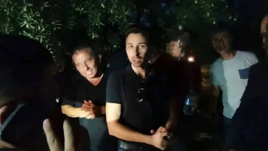 Bursa'da hava aracı düştüğü yerden 3 saat sonra kaldırıldı