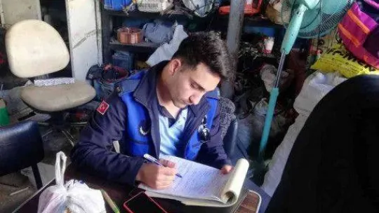 Bursa'da hurdacılara çalıntı mazgal denetimi