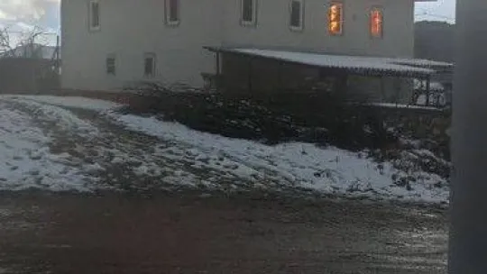 Bursa'da iki katlı ev, alev alev yandı