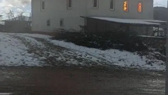 Bursa'da iki katlı ev, alev alev yandı