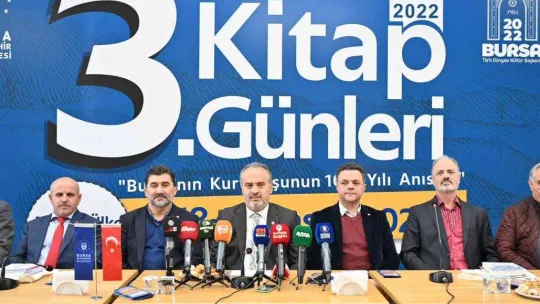 Bursa'da kitap günleri heyecanı başlıyor