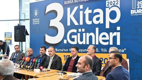 Bursa'da kitap günleri heyecanı başlıyor